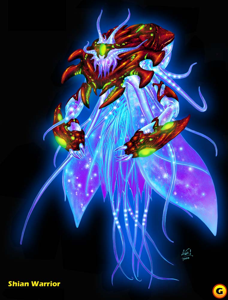 Shian Warrior concept art.