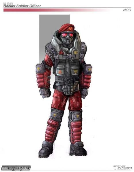 Rocket Soldier Officer Rocket Soldier Officer