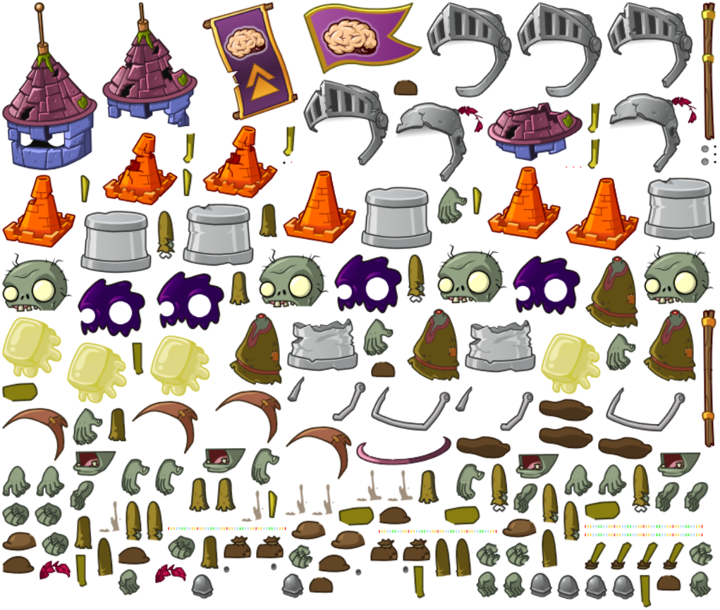 Peasant Rally Zombie Sprites Peasant Rally Zombie Sprites