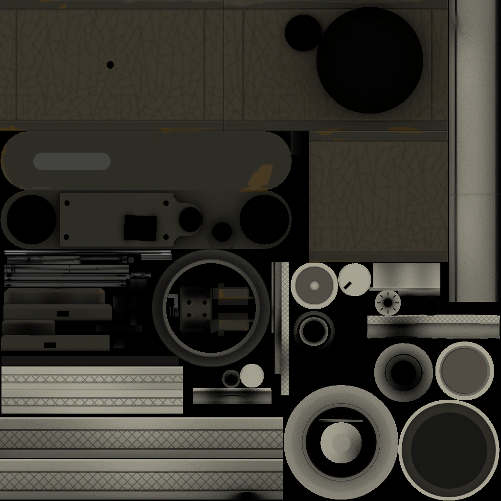 The camera's texture sheet. Unfortunately, the actual model for the camera seems to have been removed.