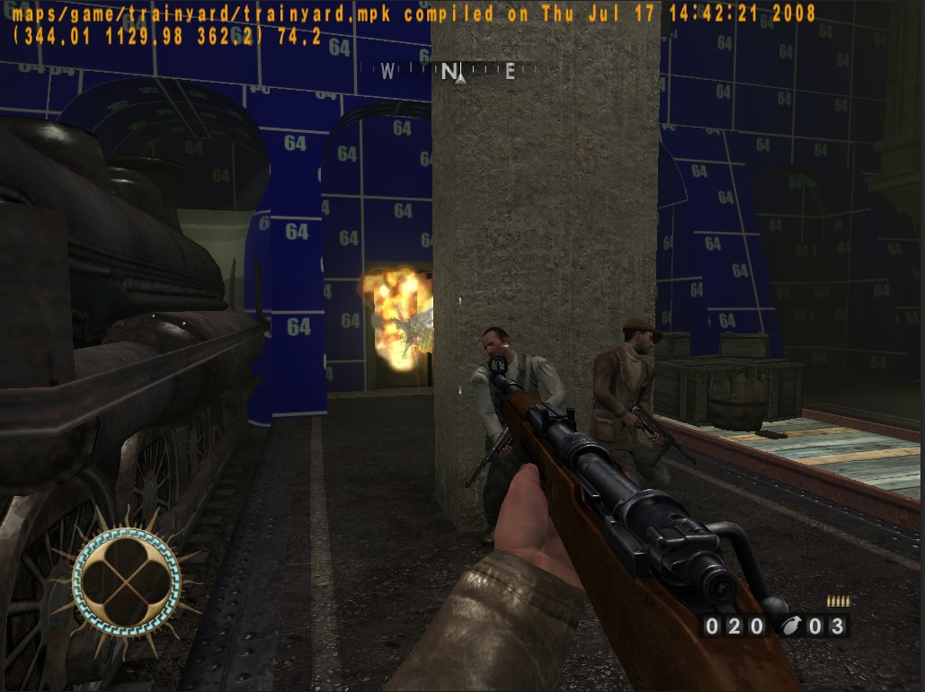 Early Train Station circa 2008. Note the early Medallion design.