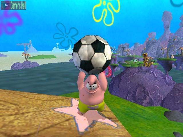 The soccer ball up close in an early screenshot.