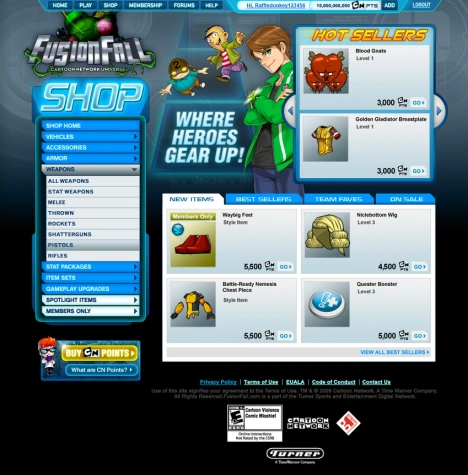 Mock-up of what the page was going to look like.