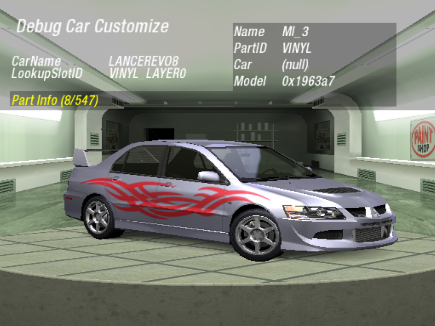 Evo VIII Vinyl 5 Evo VIII Vinyl 5