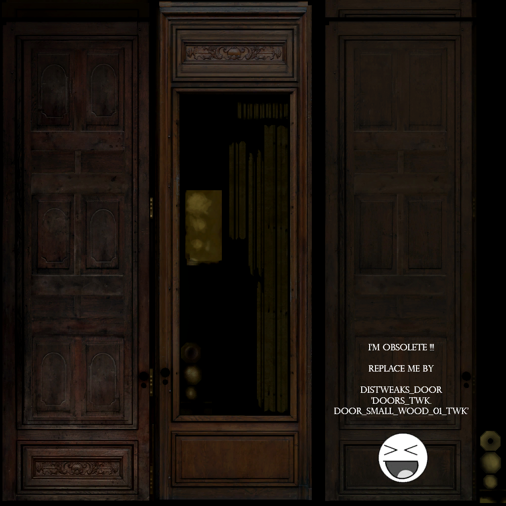 Diffuse texture for the obsolete doors.