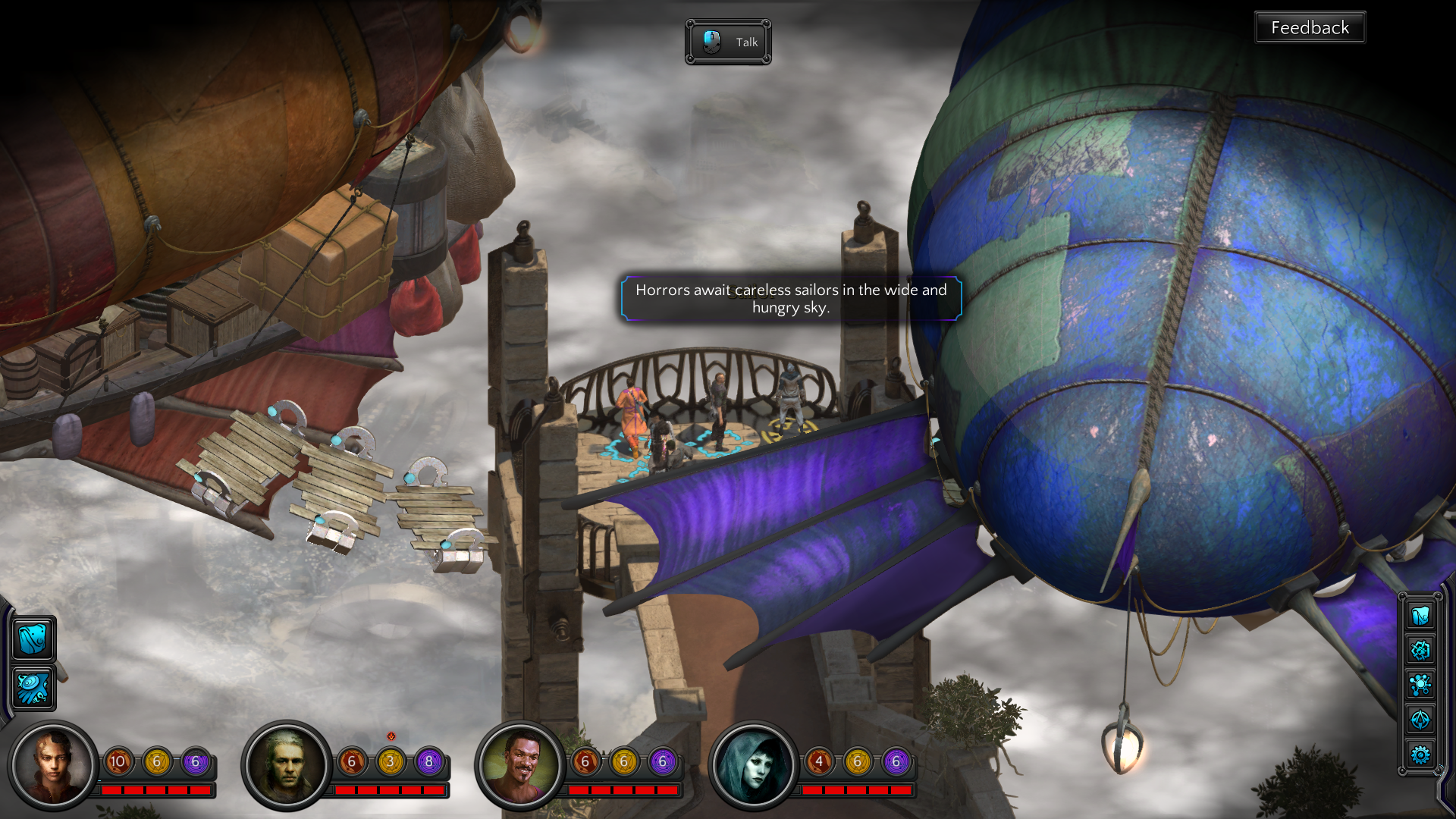 Sagus Cliffs - Caravanserai - airships