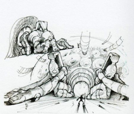 Rough sketches for the entrance. Rough sketches for the entrance.