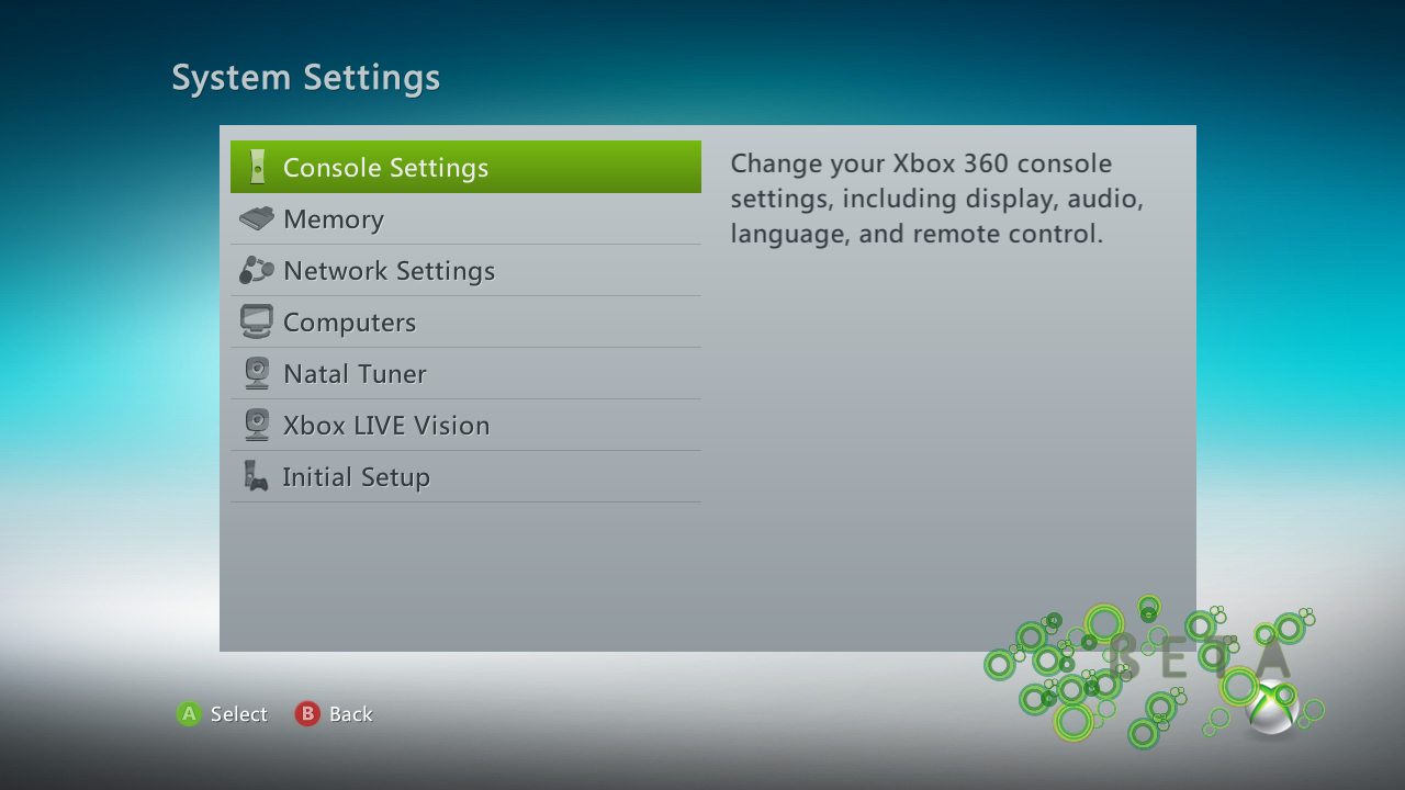 System Settings System Settings