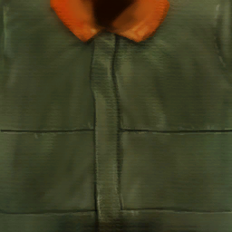 Torso front.
