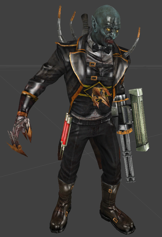 The 2011 Halloween Patriarch skin. The 2011 Halloween Patriarch skin.