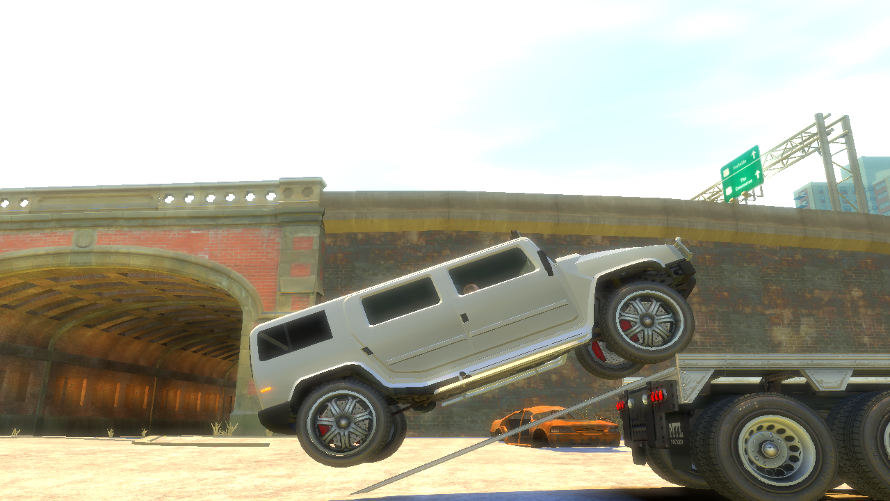 Demonstrating the ramp's incorrect collision detection. Demonstrating the ramp's incorrect collision detection.