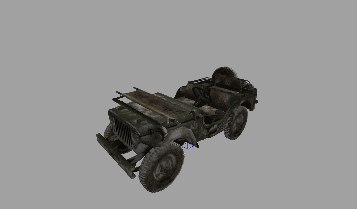 Russian Jeep With Cot Russian Jeep With Cot
