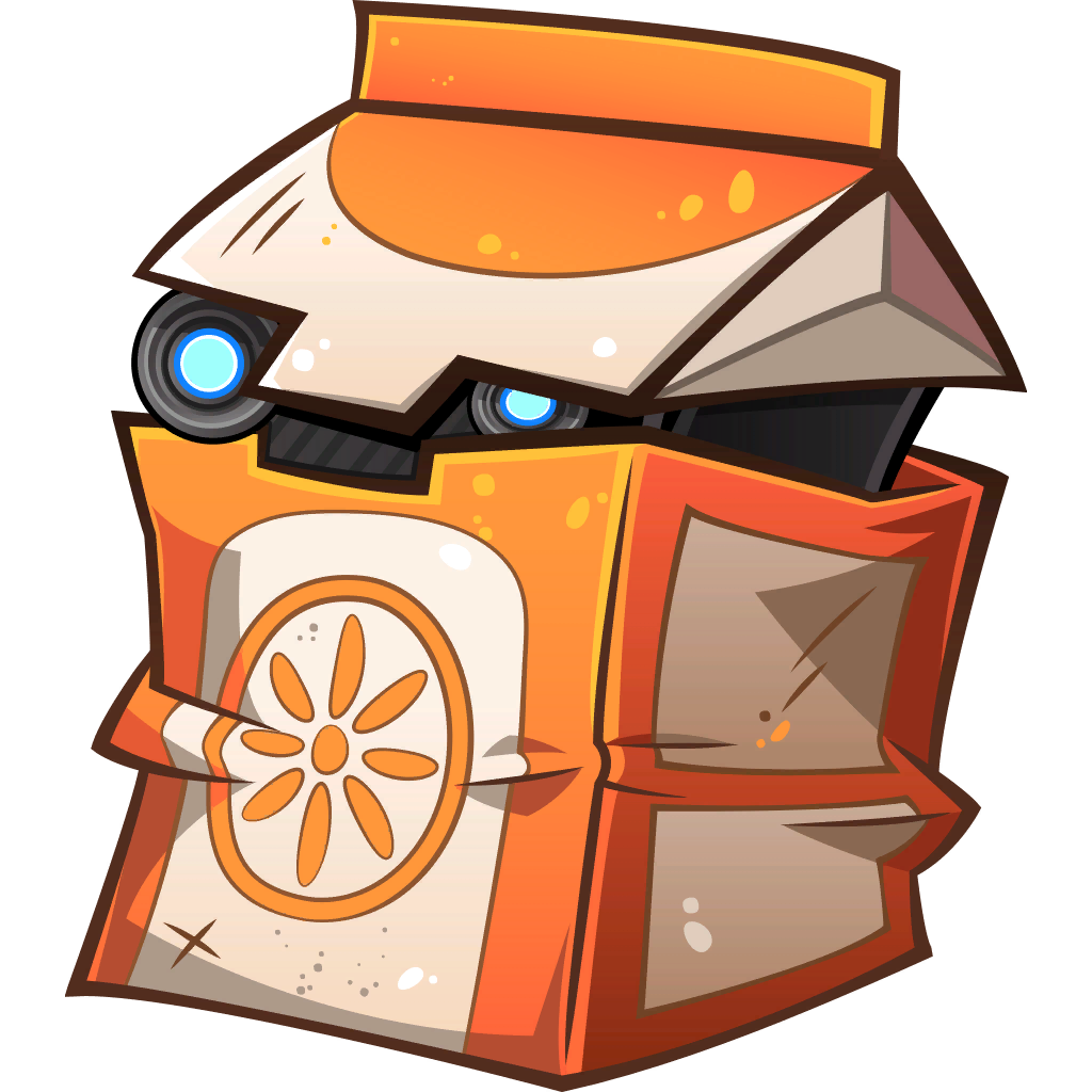 The boss icon for the Orange Juice Robot