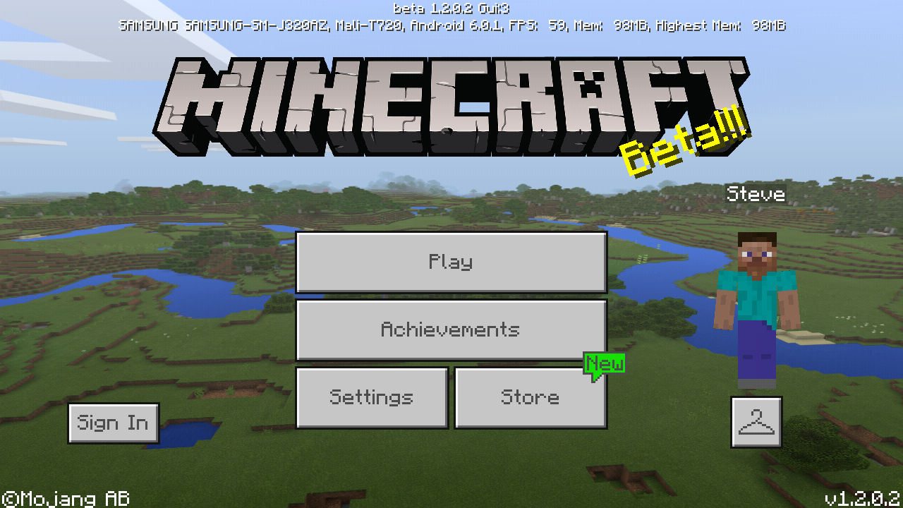 The new titlescreen. The new titlescreen.