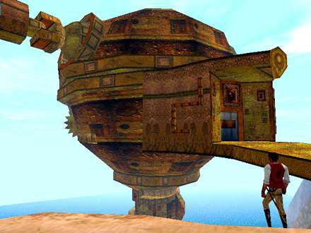 The ancient Dwarven Observatory on the Saintsport Peninsula.