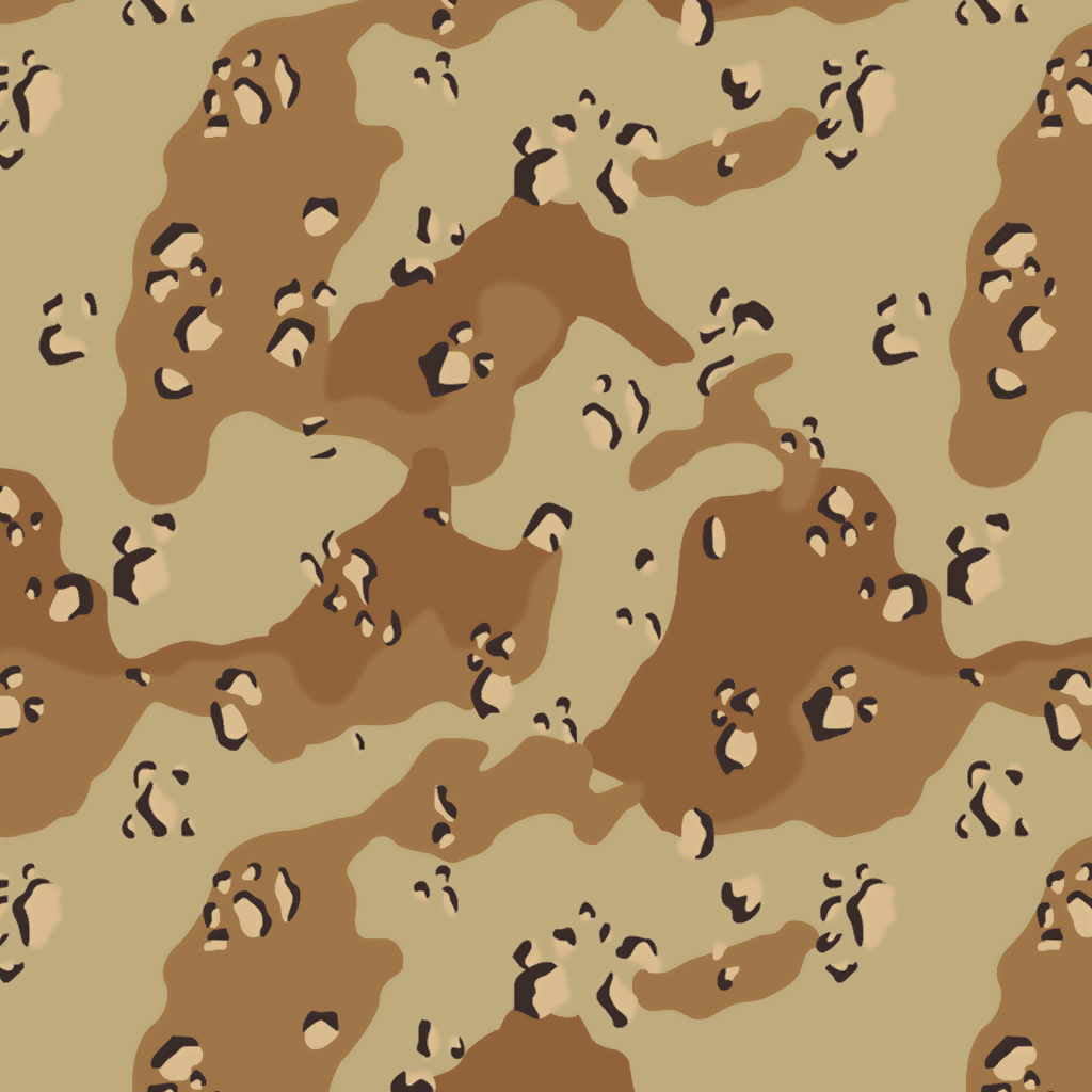 Desert camo. Desert camo.