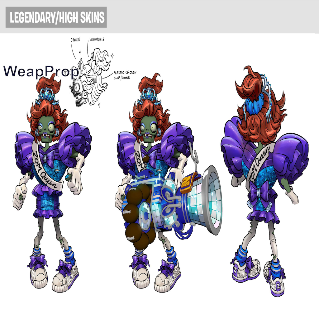 Zom'Queen Concept Art