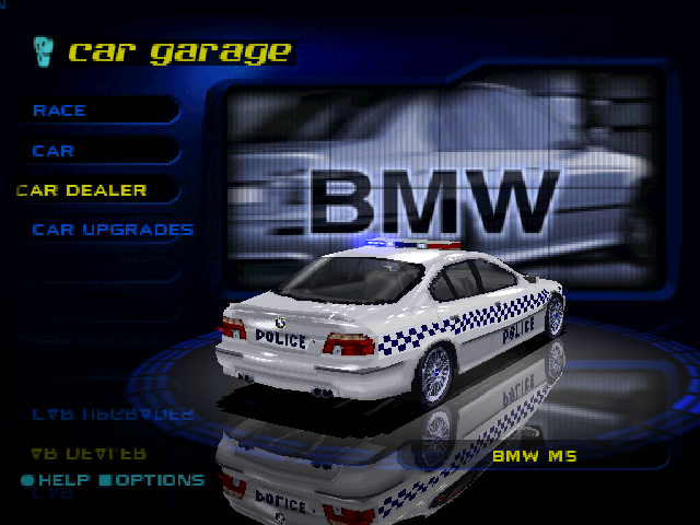 BMW M5, police version; shown from rear, as the modifications simply add a small spoiler. BMW M5, police version; shown from rear, as the modifications simply add a small spoiler.