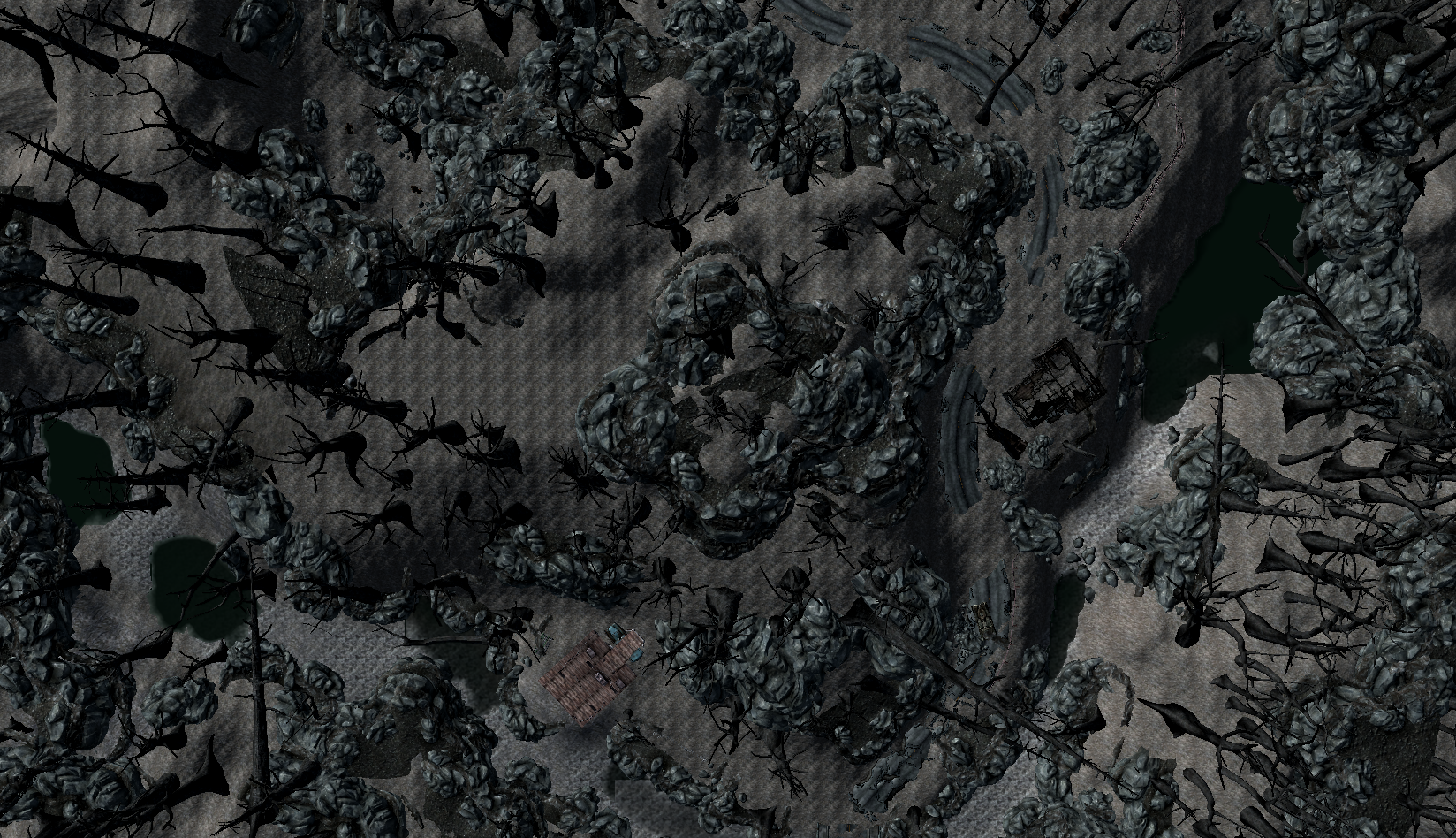 Part of the map. The cell is too big to view in its entirety in the editor.