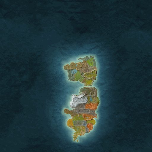The early Eastern Kingdoms Flightpath map