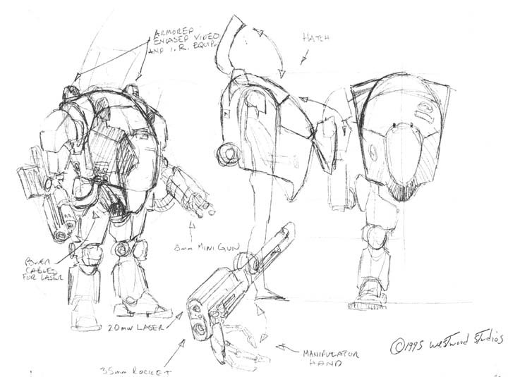 X-O Power Suit, also seen in the early trailers for Tiberian Sun included in Command & Conquer. X-O Power Suit, also seen in the early trailers for Tiberian Sun included in Command & Conquer.