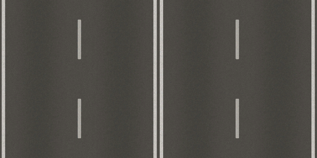 A 2x2 lane road.
