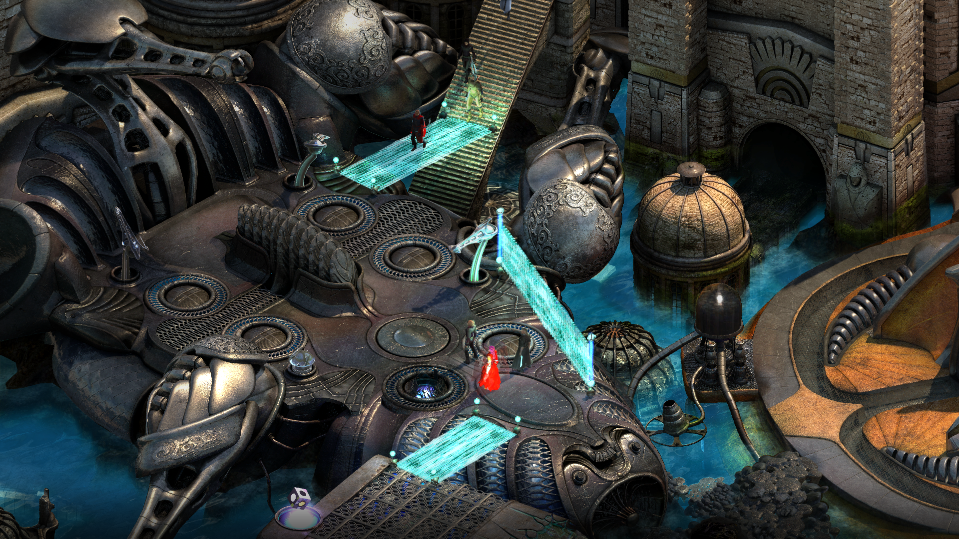 Early Reef of Fallen Worlds area - starting crisis