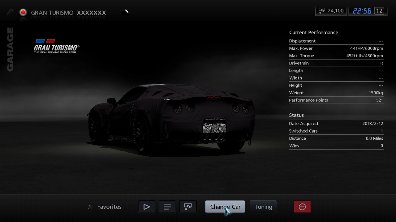 A screenshot of the rear of the car. Note the missing rear plate. A screenshot of the rear of the car. Note the missing rear plate.