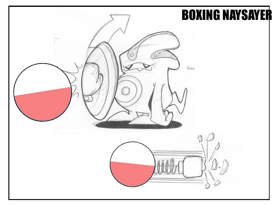 Boxing Shield Naysayer