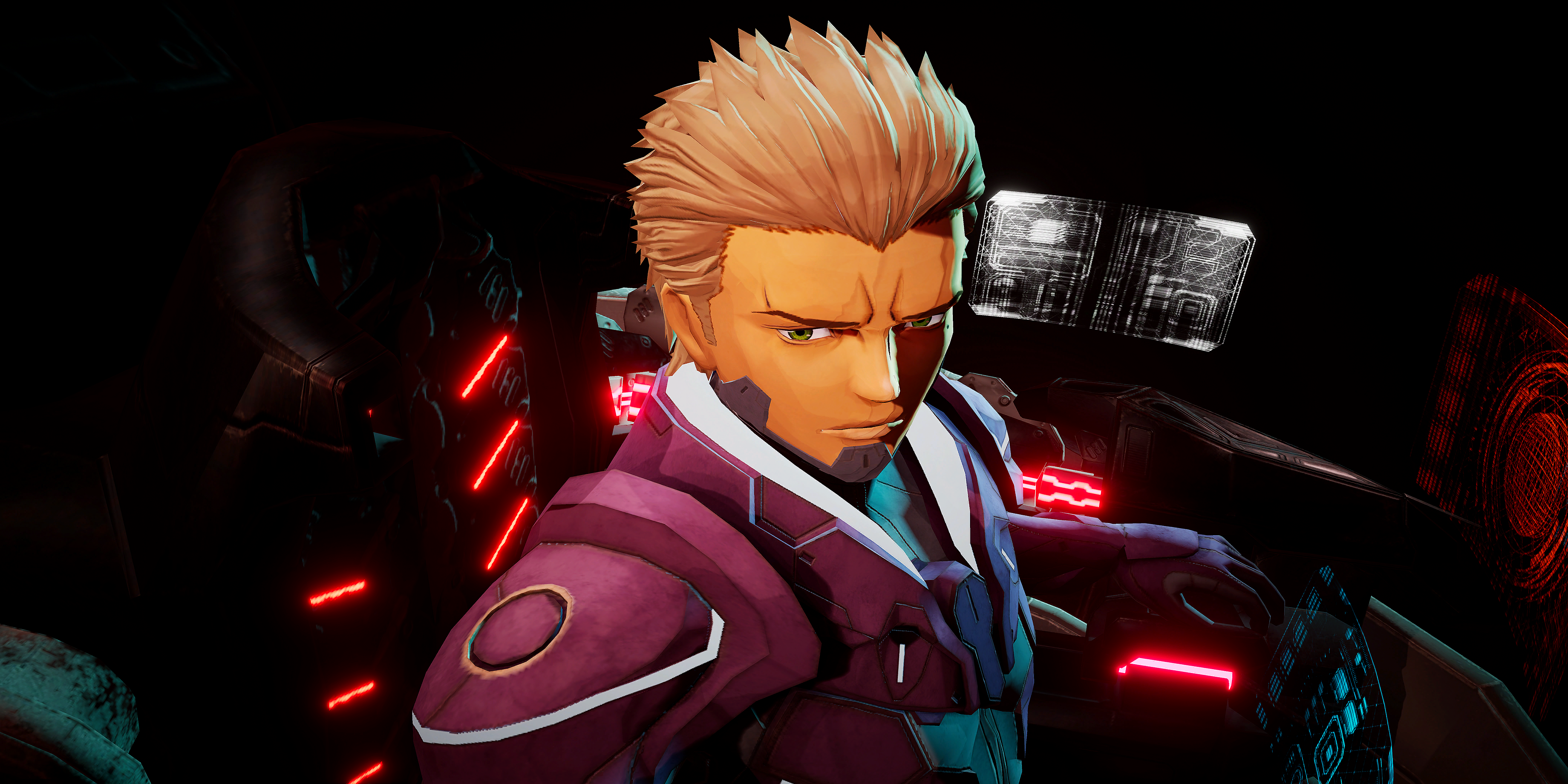 Crow as he appears in Rank D - Investigate the Unidentified Aircraft [02-0310: Rain Maker], shortly before being shot down by Nightmare's high-power laser weapon.