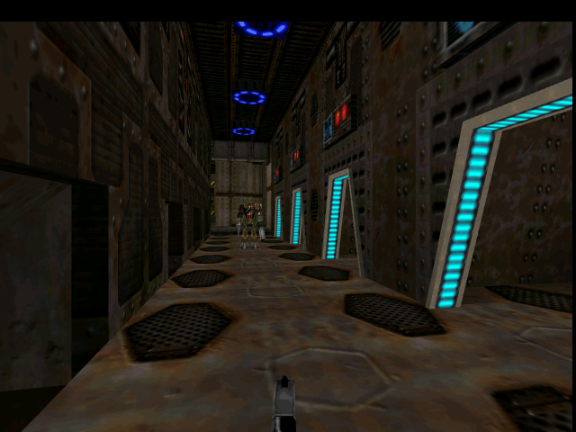 The Hub's cellblock.