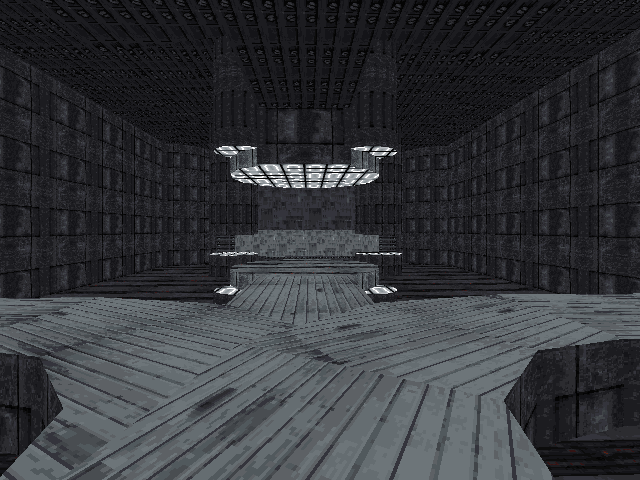 Start of the large room. Start of the large room.