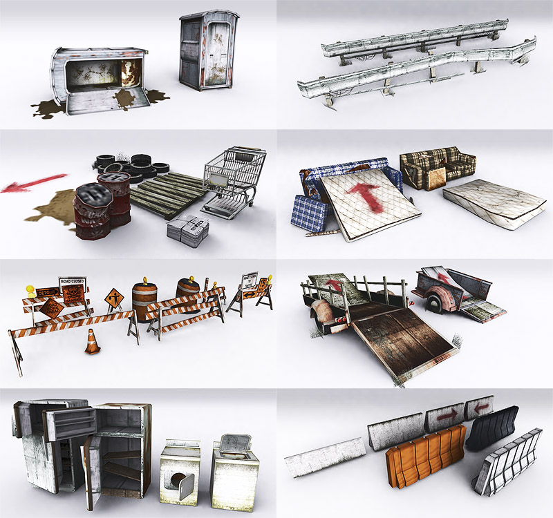 Various props.