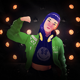 Graphic render of a pose called Flexin', codenamed as Strongman Graphic render of a pose called Flexin', codenamed as Strongman