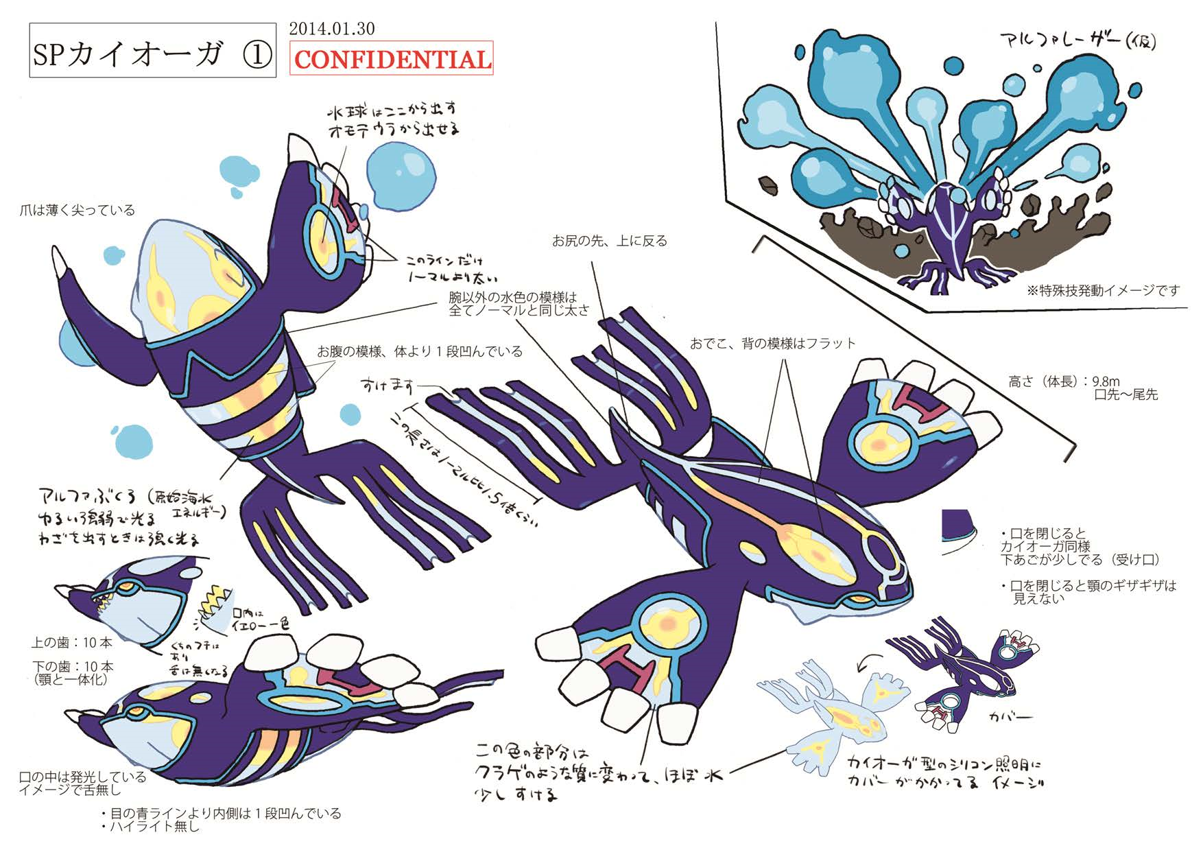 PokeORAS_ConceptArt_ゲンシカイオーガ_三面図1.png