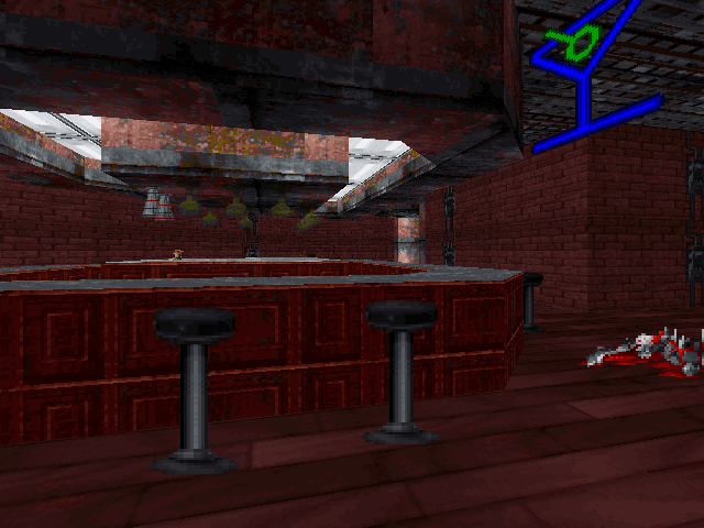 One look at the bar. One look at the bar.