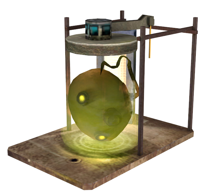 Cremator head prop in the final game. Cremator head prop in the final game.