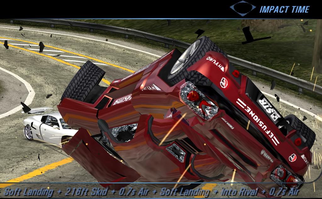 Chassis crumpling has been traded out for bending.