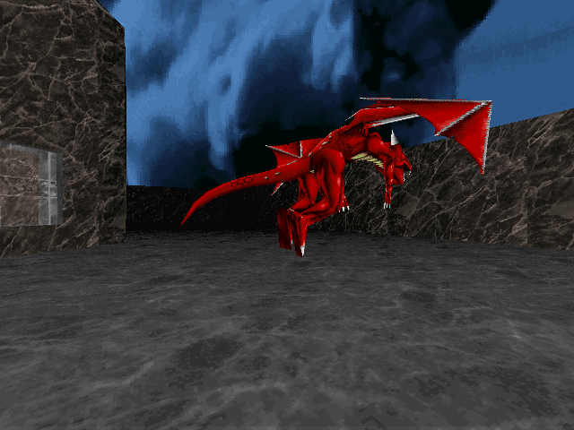 The dragon. The dragon.