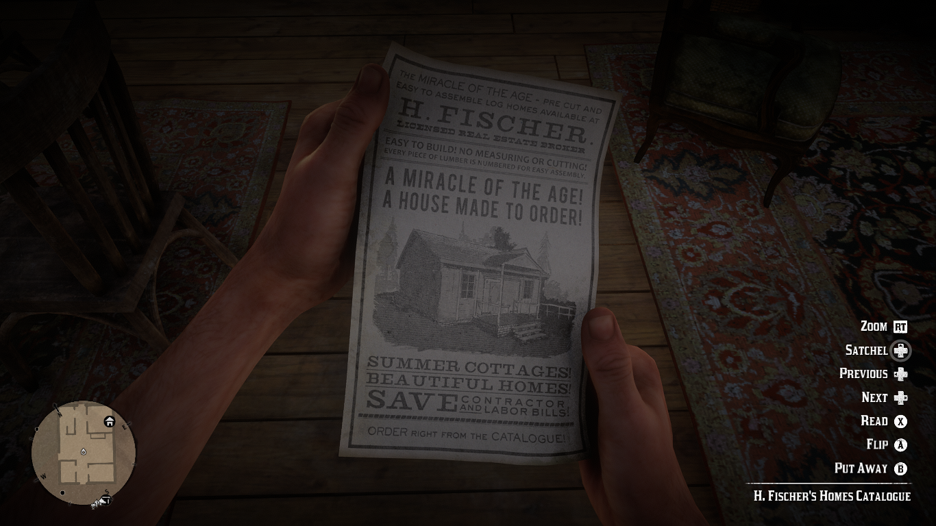 RDR2-HFischersHomesCatalogueDocumentInGame.png RDR2-HFischersHomesCatalogueDocumentInGame.png