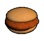 A sloppy joe icon.
