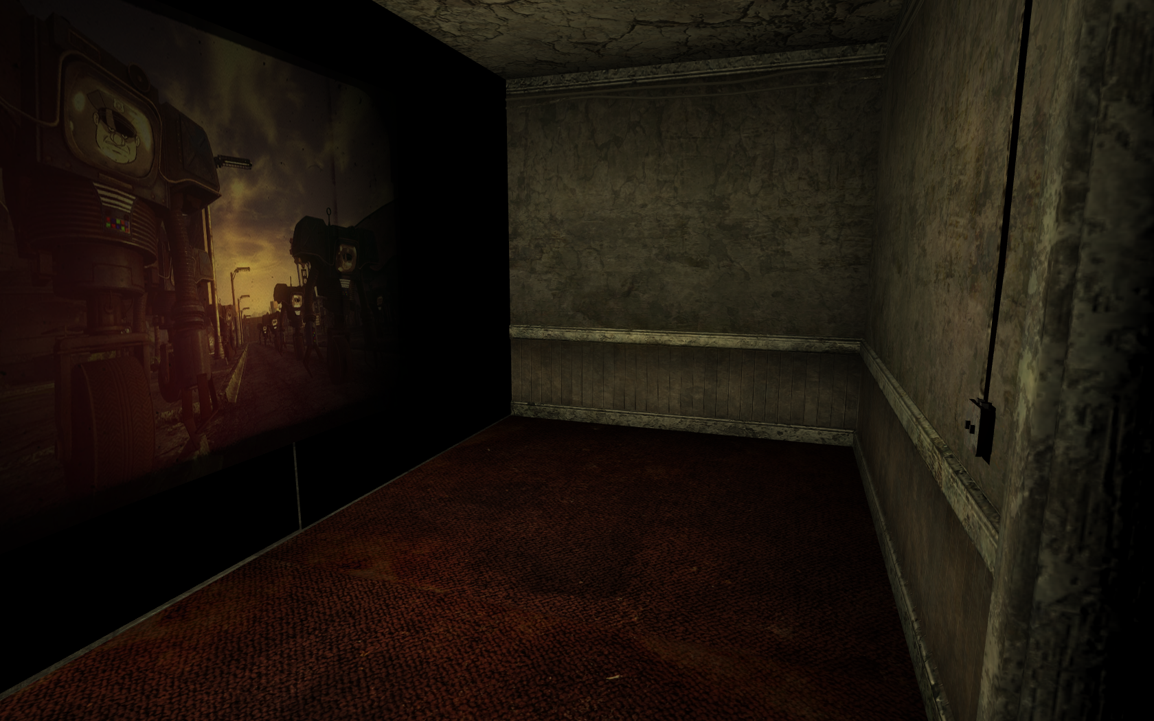 The slideshow room.