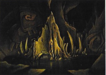 Concept art of the Knaarens' lair. Concept art of the Knaarens' lair.