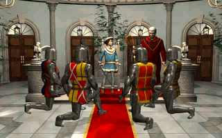 These models were used for a good-ending video.