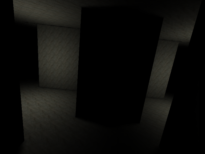 The two flashing square rooms. The two flashing square rooms.