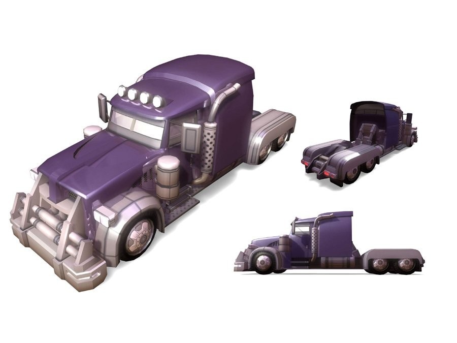 2005 render of the Agency Truck.