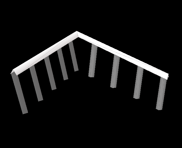 This small fence rests in the corner of the previous platform, again appearing in the footage. Has a collision model.