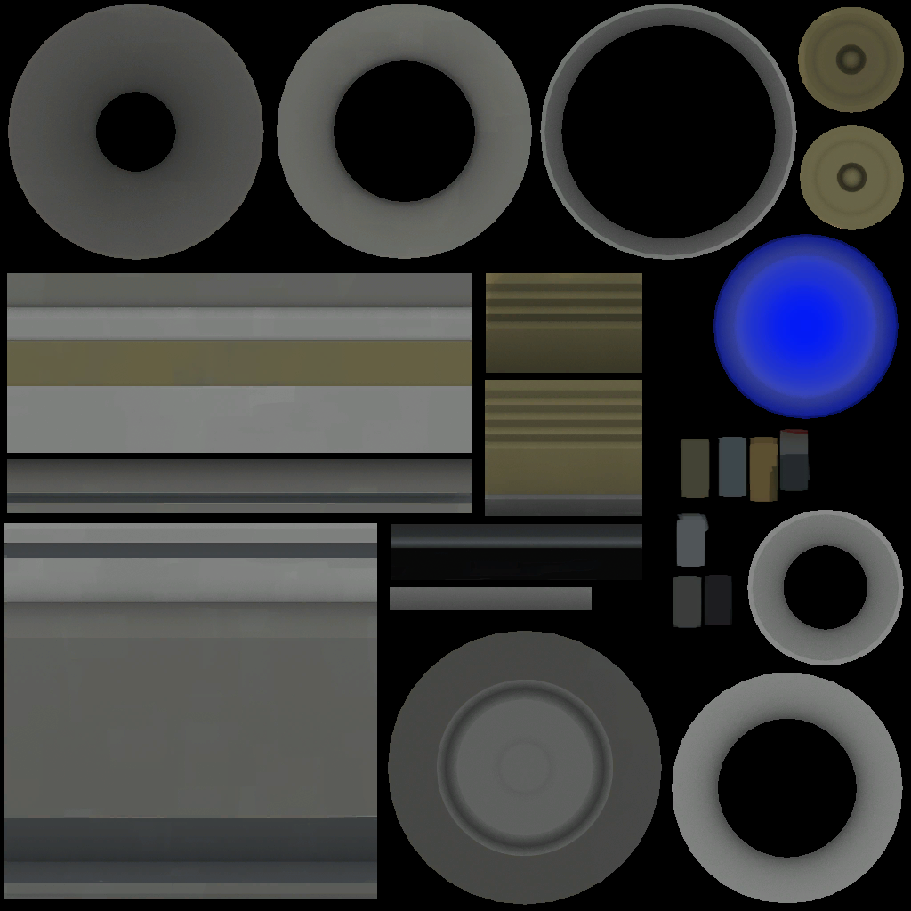 EMP Grenade texture - BLU. EMP Grenade texture - BLU.