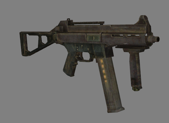 UMP-45 with grip UMP-45 with grip