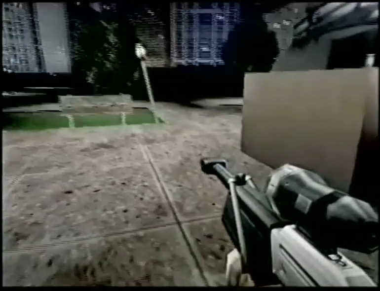 14:56 The old sniper rifle model, with stand.